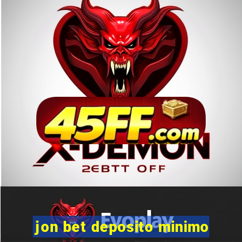 jon bet deposito minimo